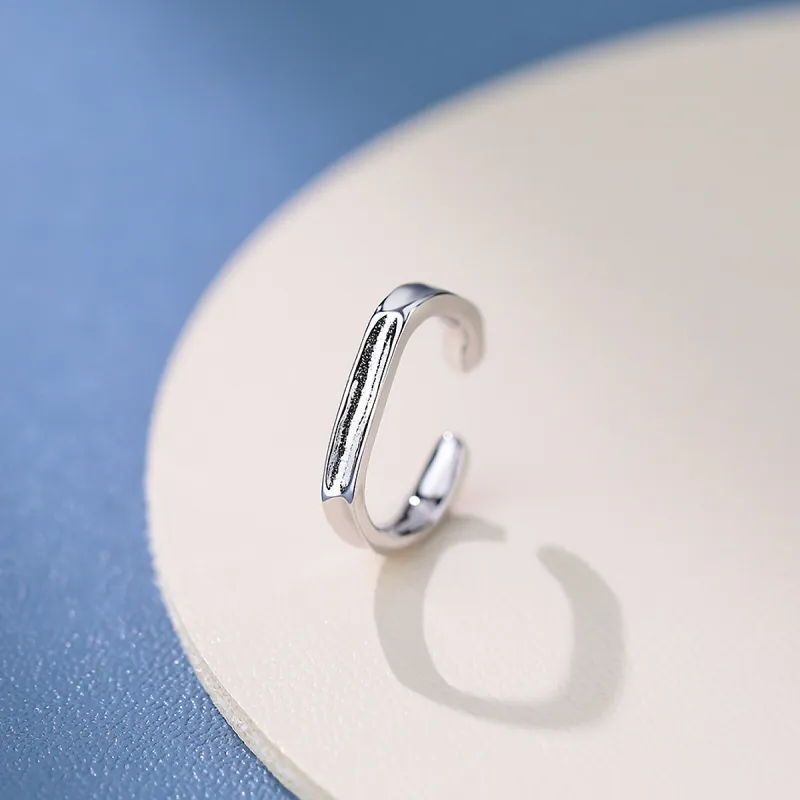 DTOTO S925 Silver Clip On Earrings Unisex-1