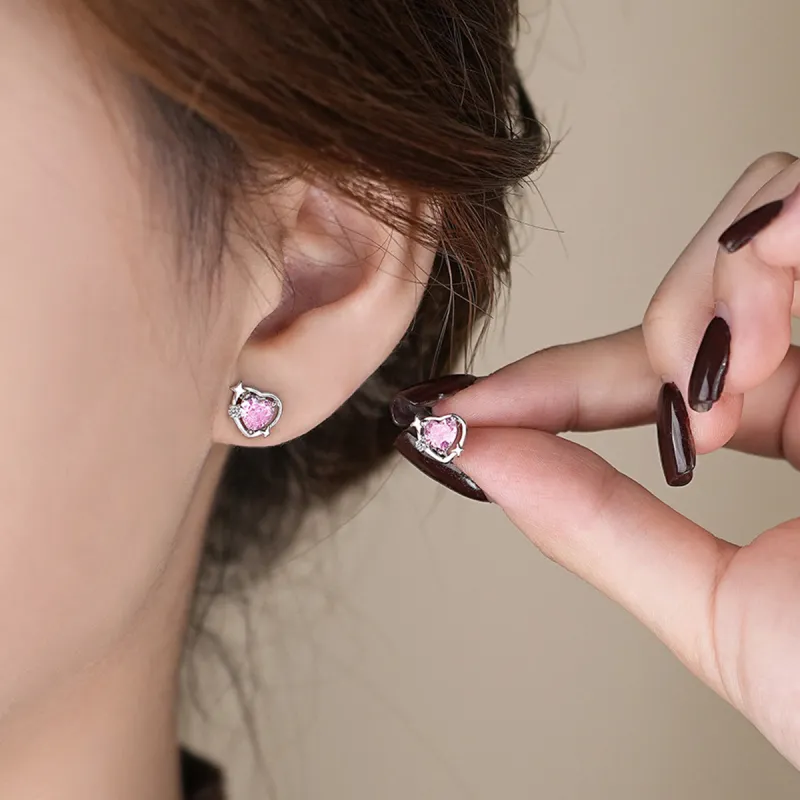 DTOTO 999 Fine Silver Stud Earrings Unisex-5
