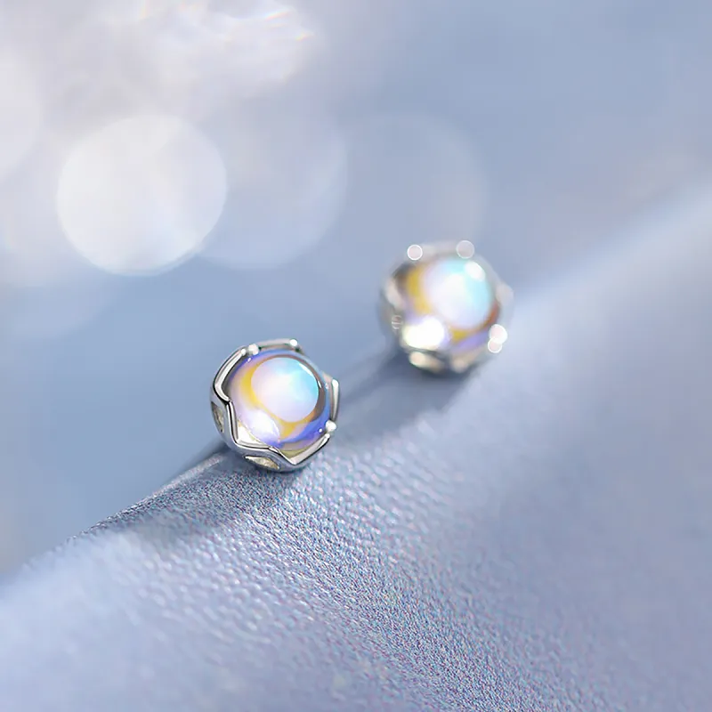 DTOTO S925 Silver Stud Earrings Unisex-5