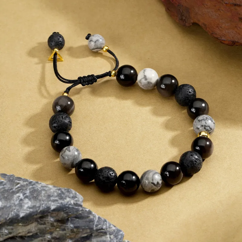 DTOTO Obsidian Bracelets Unisex-4