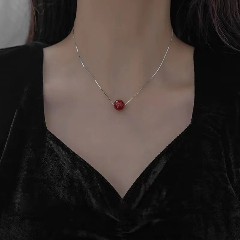 DTOTO Cinnabar Necklaces Unisex-2