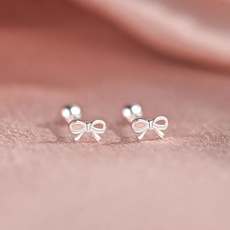 DTOTO 999 Fine Silver Stud Earrings Unisex-1