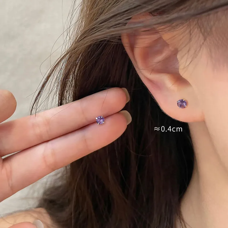 DTOTO S999 Fine Silver Stud Earrings Unisex-23