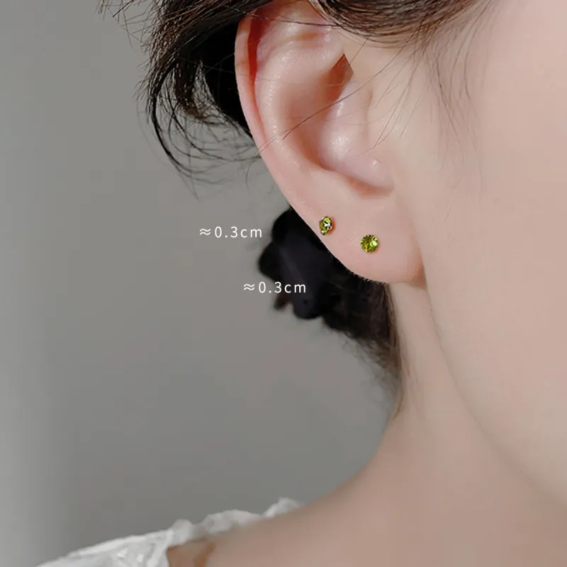 DTOTO S999 Fine Silver Stud Earrings Unisex-19