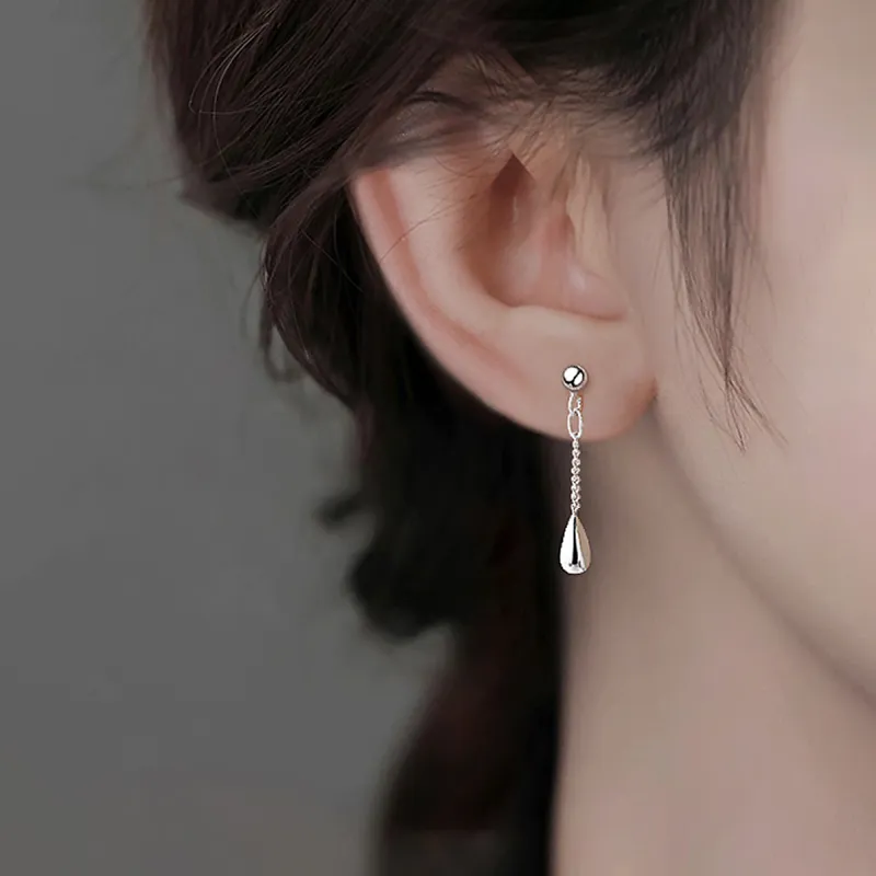 DTOTO 999 Fine Silver Earrings Unisex-4