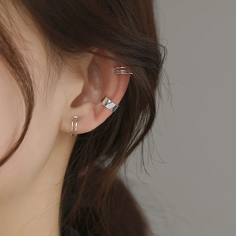 DTOTO Copper Clip On Earrings Unisex-1