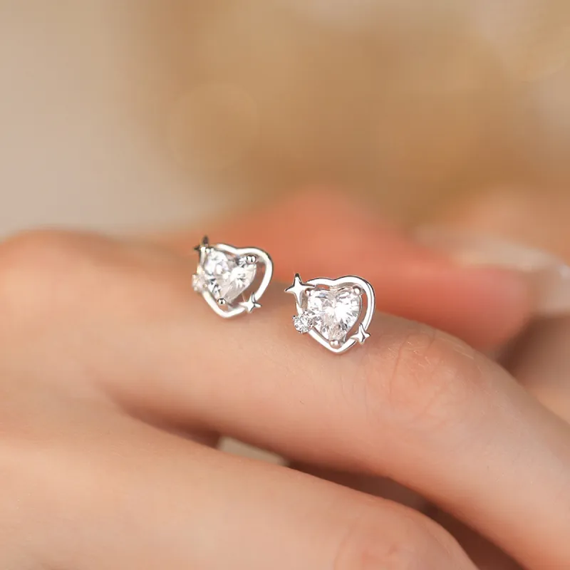 DTOTO 999 Fine Silver Stud Earrings Unisex-2