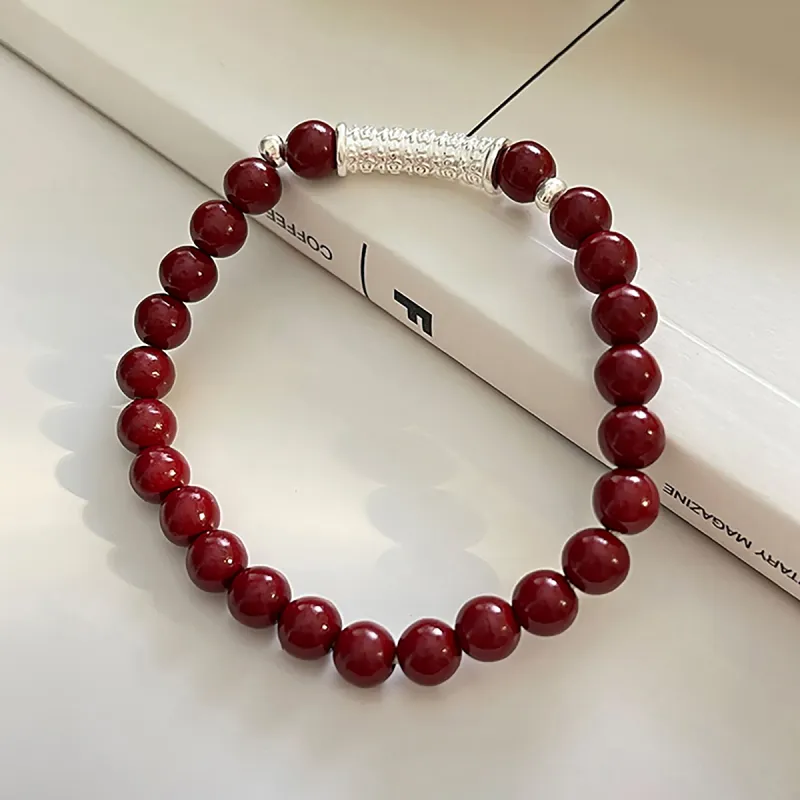 DTOTO Cinnabar Jade Bracelets Unisex-4