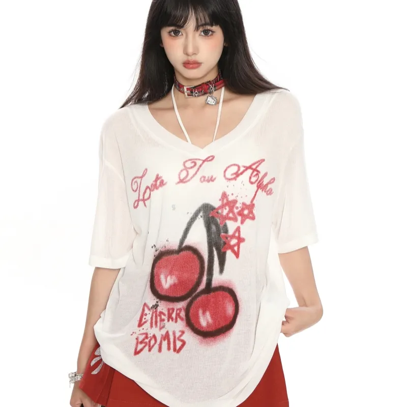 ZWMH T Shirts Women's White-2