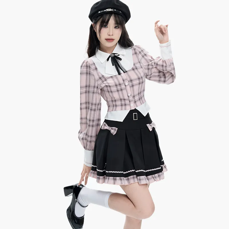 Spicy Gals Two Piece Skirt Sets Women's-11