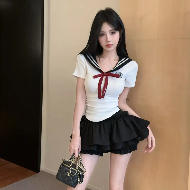 Spicy Gals Two Piece Skirt Sets Women's-2