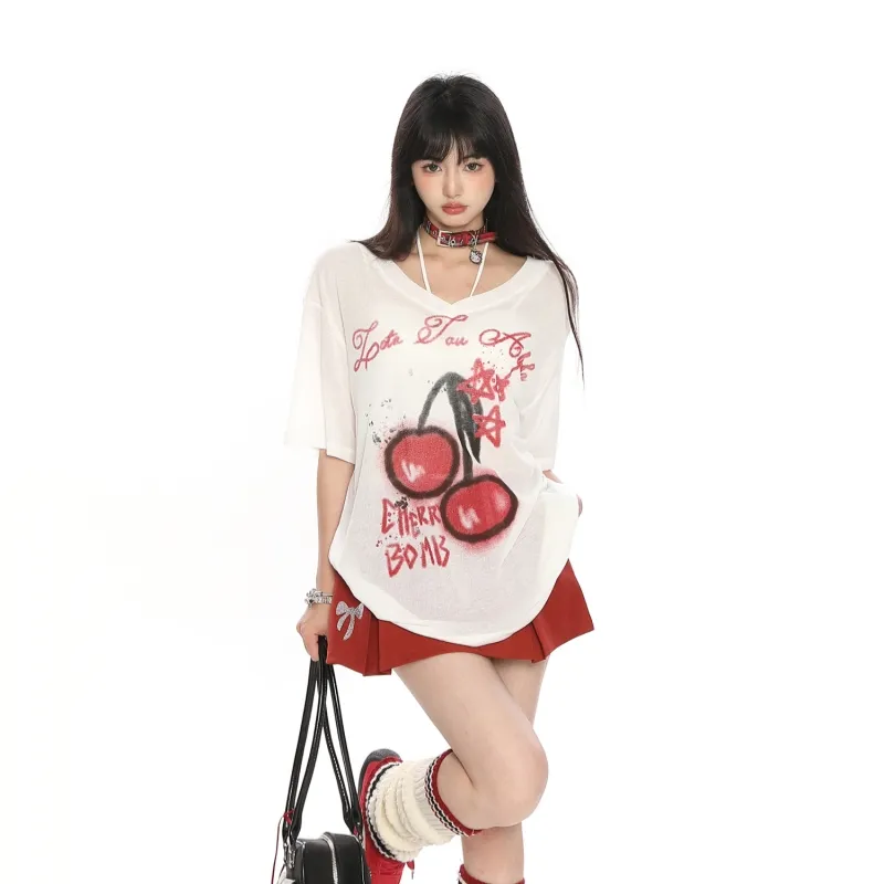 ZWMH T Shirts Women's White-6