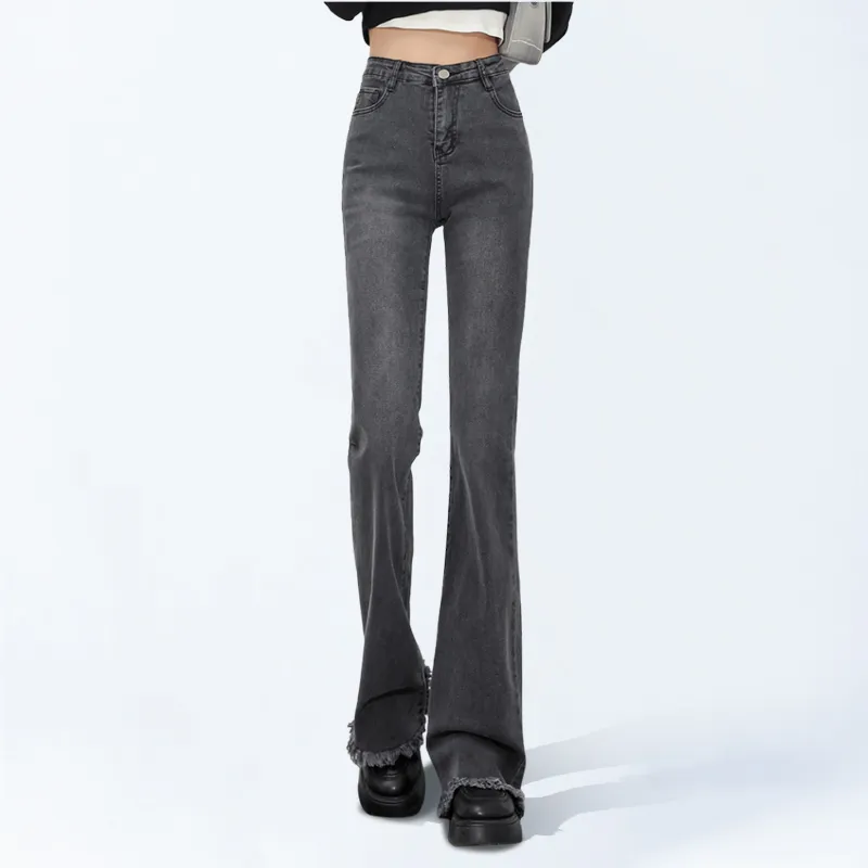 Lizisw Casual Pants Women's Carbon Gray-2