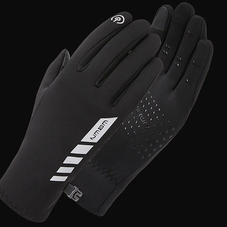 AQUAPROS Cycling Ski Glove Slip-Resistant Touchscreen Running While Driving Mittens Unisex-2