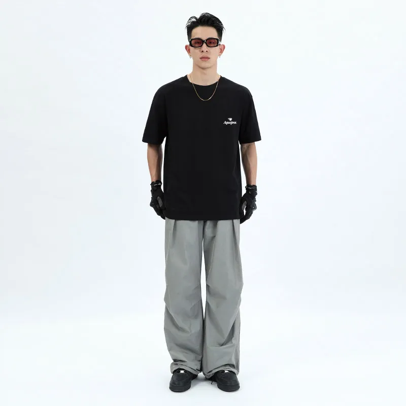AQUAPROS T Shirts Unisex Black-2