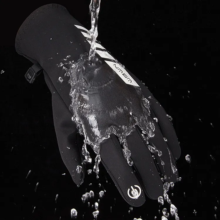 AQUAPROS Cycling Ski Glove Slip-Resistant Touchscreen Running While Driving Mittens Unisex-1