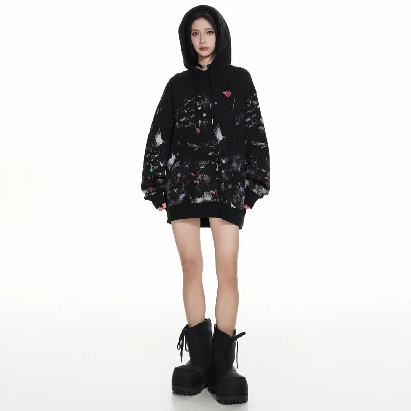 AQUAPROS Sweatshirt Unisex Black-5