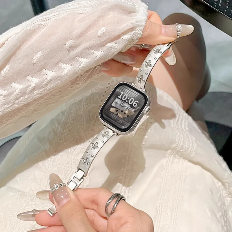 Fly Apple Compatibility Watch Band Metal-3
