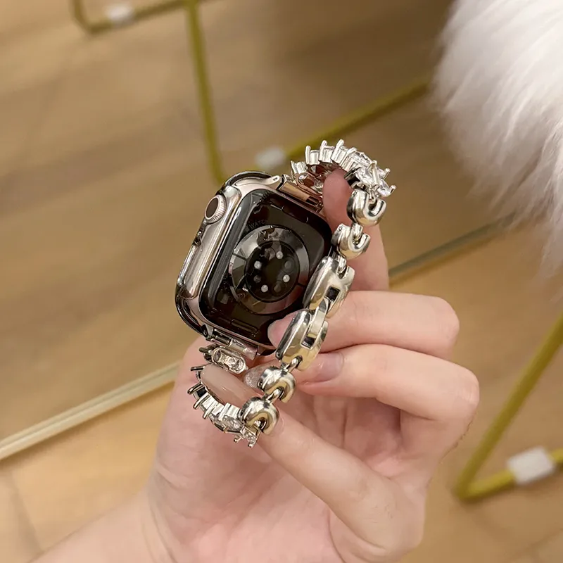 Fly Watch Band Apple Compatibility Zircon Material-3