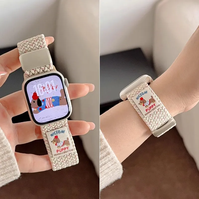 Fly Watch Bands Apple Compatibility 140~200mm Nylon Material-2