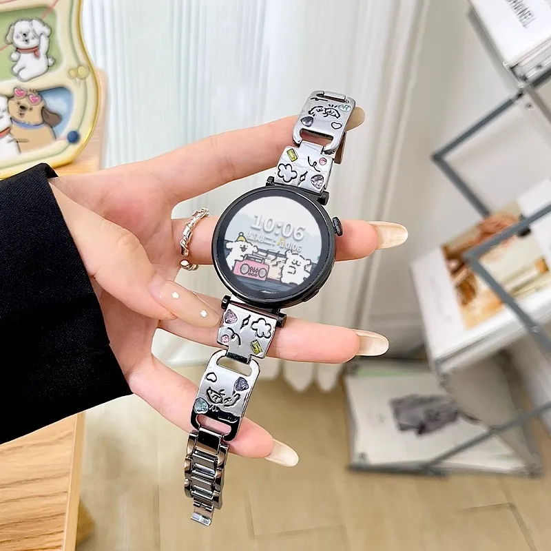 Fly Huawei Compatibility Watch Band Metal-4