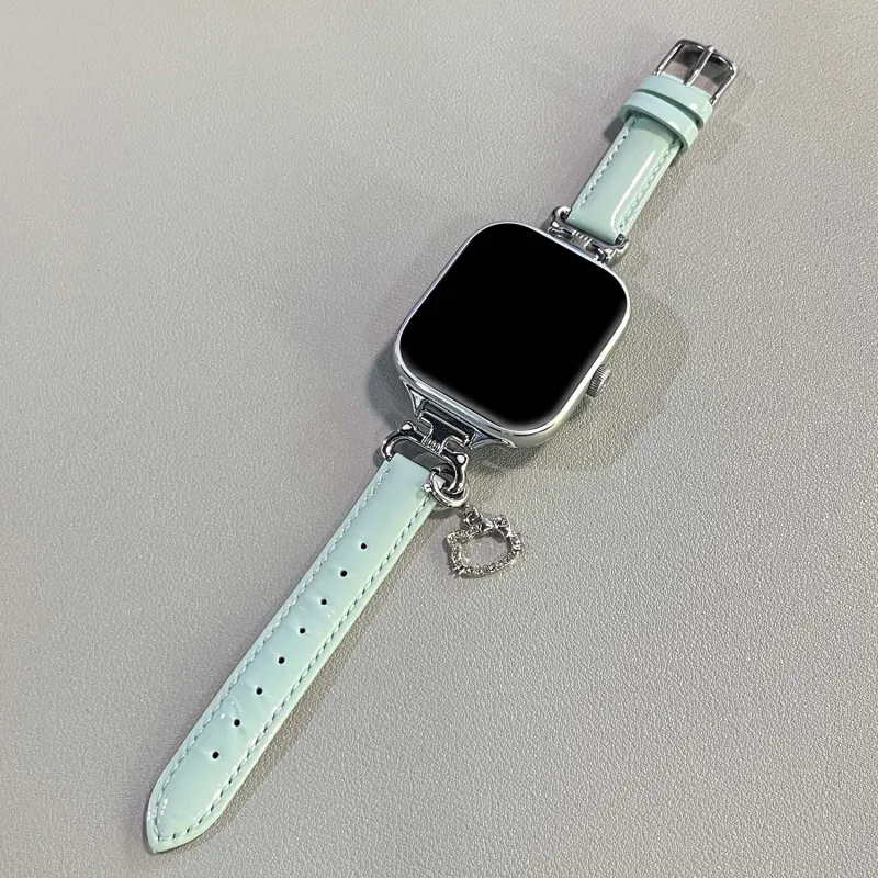 Fly Red Beige Compatibility Watch Band Leather, Metal-7