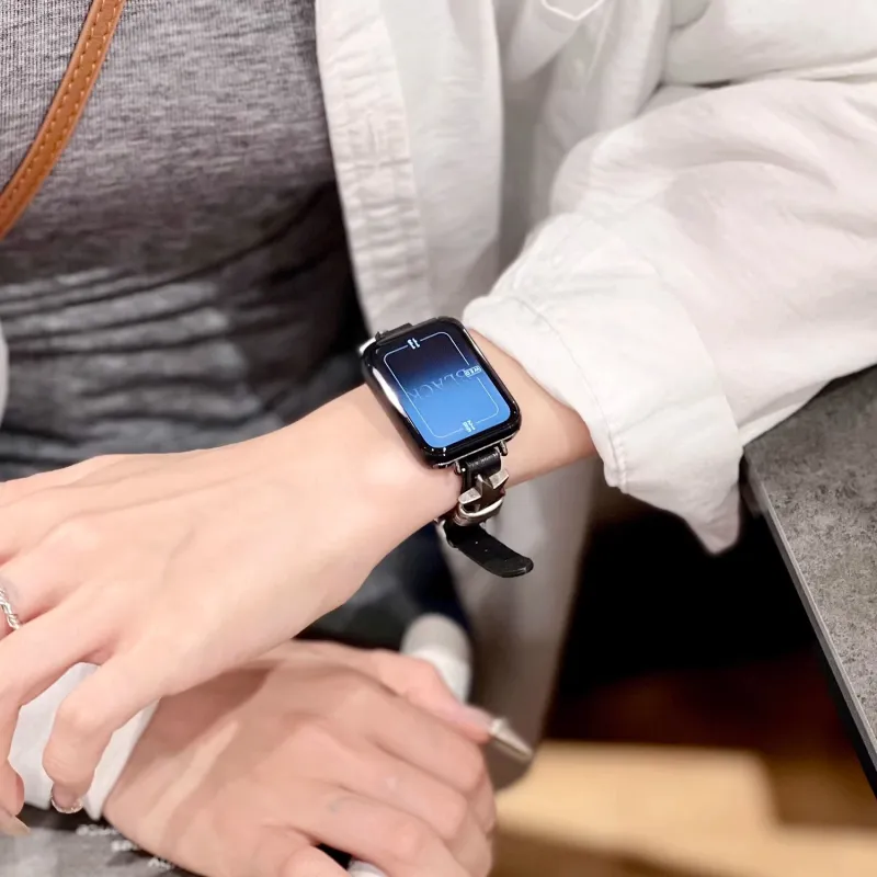 Fly Xiaomi Compatibility Watch Band Leather-3