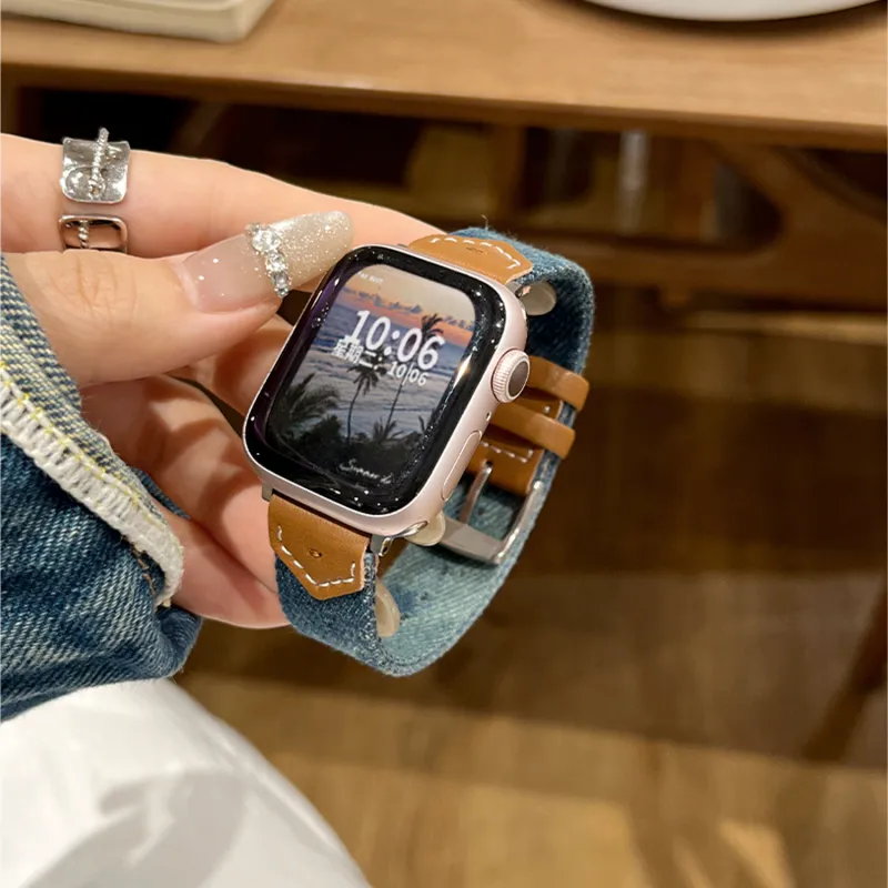 Fly Apple Compatibility Watch Band Canvas Material-2