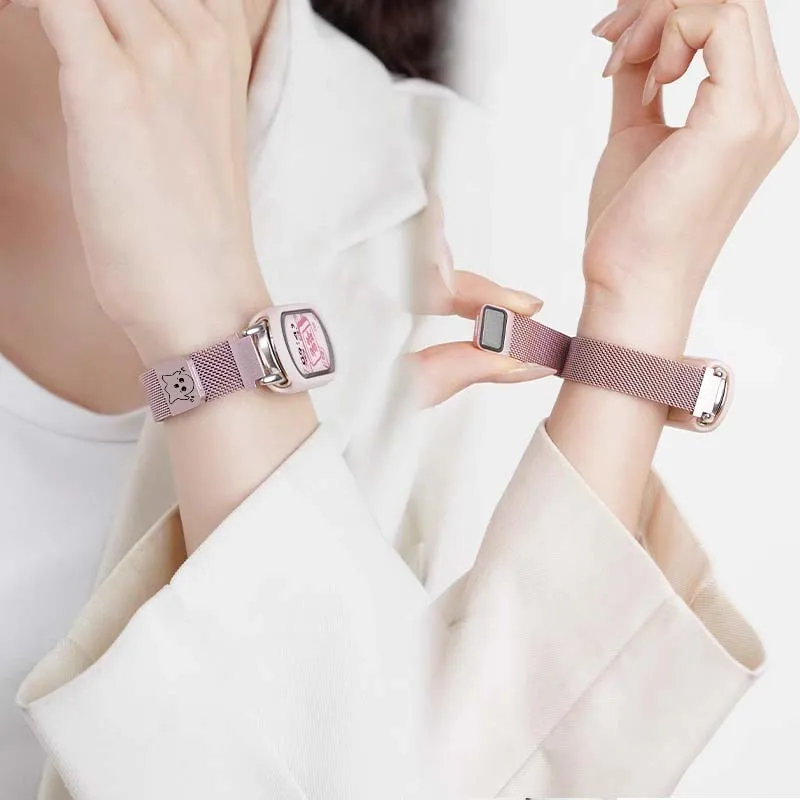 Fly Xiaomi Compatibility Watch Band 135~190mm Stainless Steel Material-7