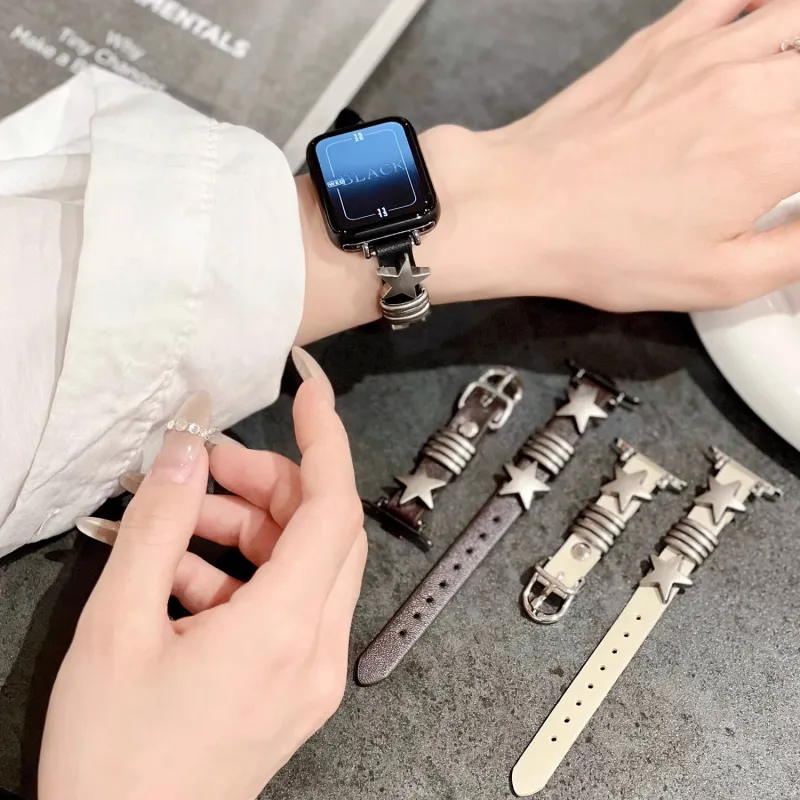 Fly Xiaomi Compatibility Watch Band Leather-5