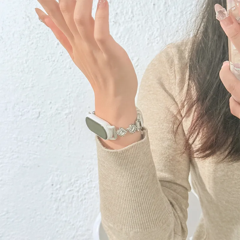 Fly Xiaomi Compatibility Watch Band Denim Material-6