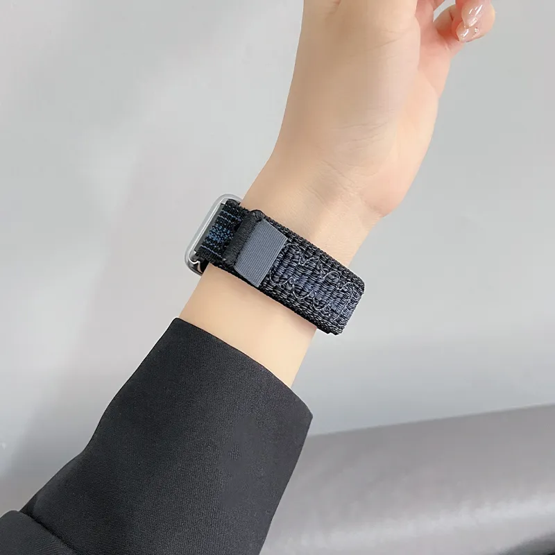 Fly Watch Band Xiaomi Compatibility Previous Season Yarn Loop Patch Material-6