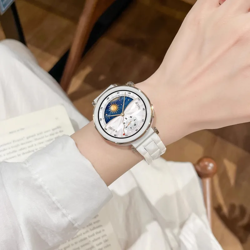 Fly Huawei Compatibility Watch Band Ceramic Material-4
