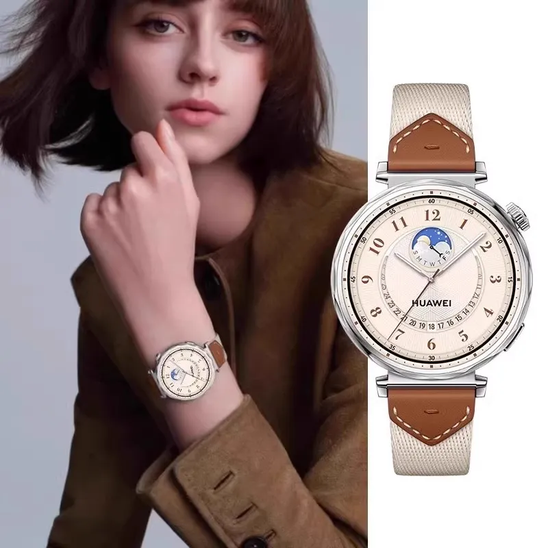 Fly Watch Band Huawei Compatibility Genuine Leather Material-5