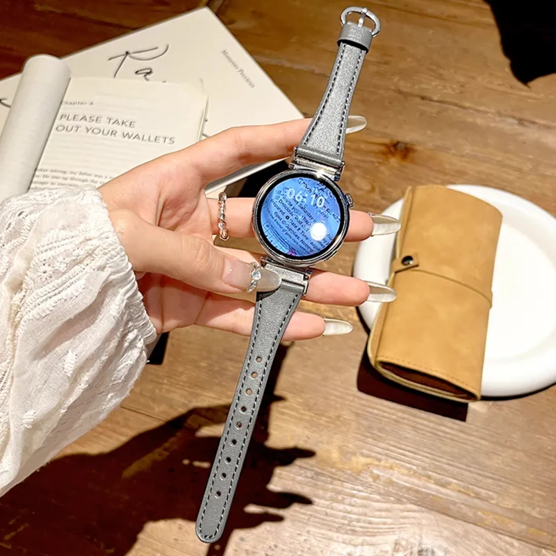 Fly Huawei Compatibility Watch Band . Genuine Leather Material-3