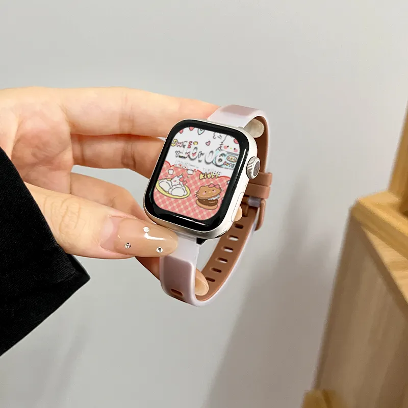Fly Apple Compatibility Watch Band Silicone Material-1