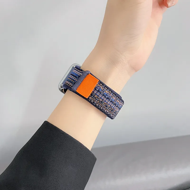 Fly Watch Band Xiaomi Compatibility Previous Season Yarn Loop Patch Material-2