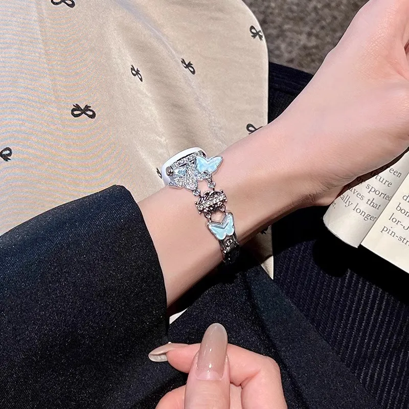 Fly Xiaomi Compatibility Watch Band Stainless Steel Material-3