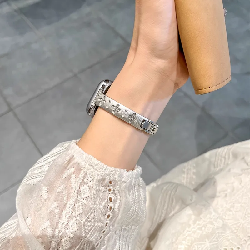 Fly Apple Compatibility Watch Band Metal-5