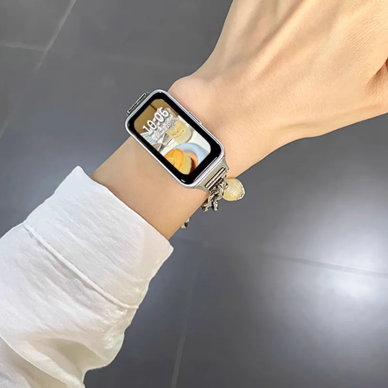 Fly Watch Band Huawei Compatibility Glass Beads Material-2