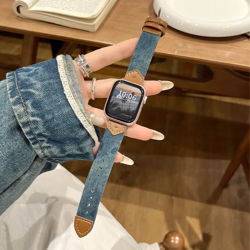 Fly Apple Compatibility Watch Band Canvas Material-1