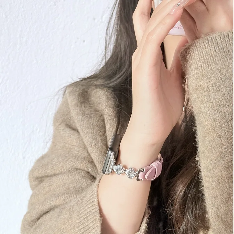 Fly Xiaomi Compatibility Watch Band Leather-1