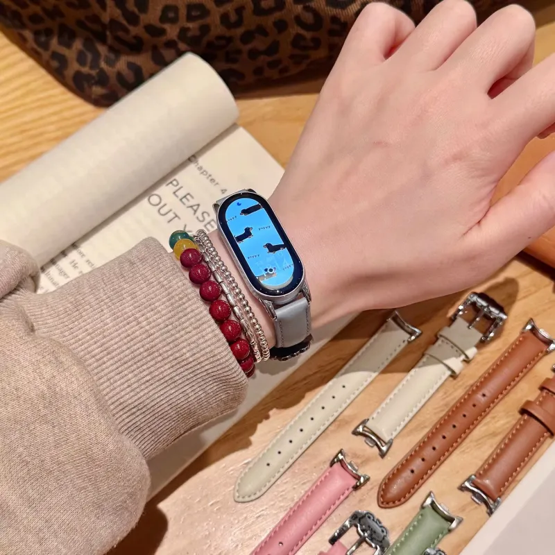 Fly Watch Bands Xiaomi Compatibility 140-170mm Artificial Leather Material-7
