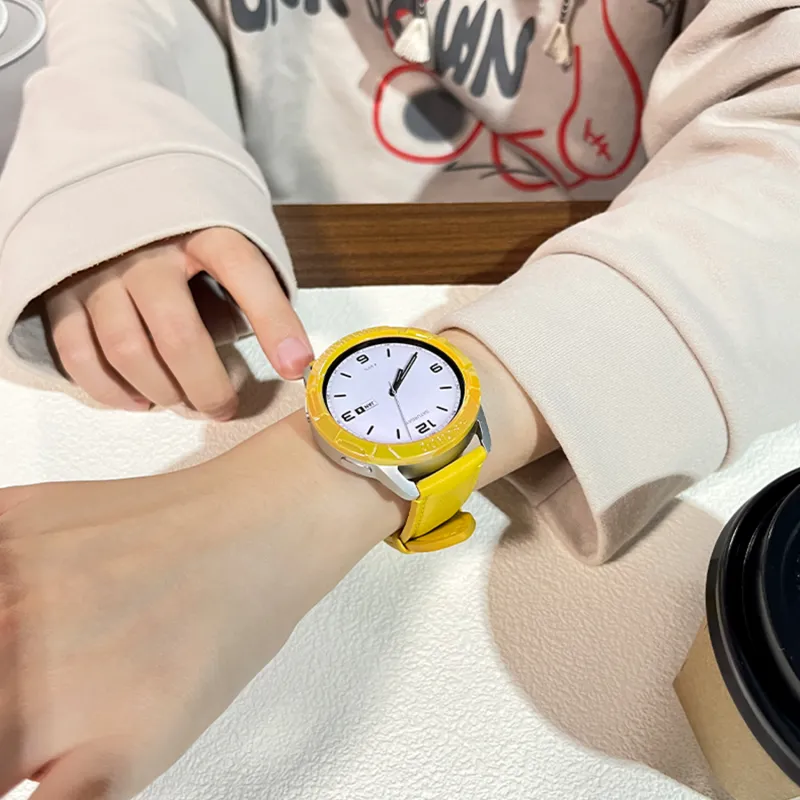 Fly Watch Band Xiaomi Compatibility Leather Material-5