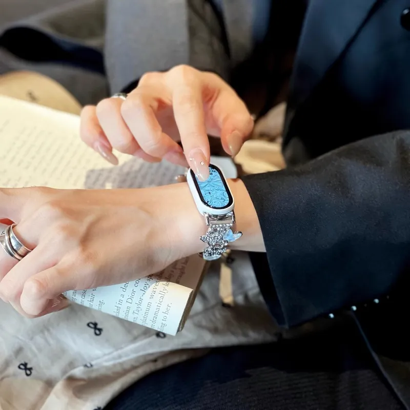 Fly Xiaomi Compatibility Watch Band Stainless Steel Material-4