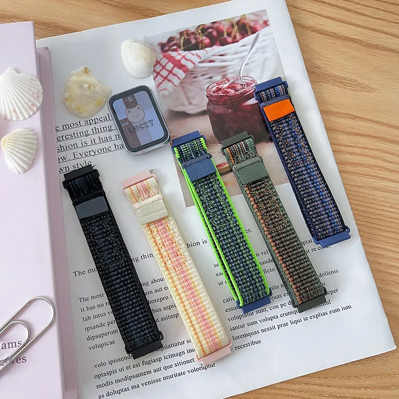 Fly Watch Band Xiaomi Compatibility Previous Season Yarn Loop Patch Material-1