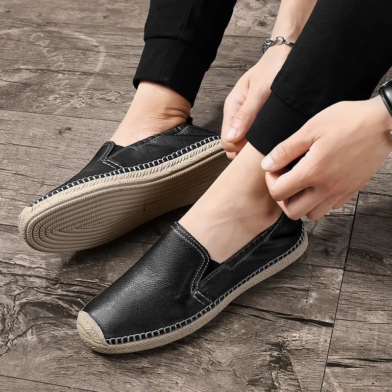 Bull Thunder Espadrilles Men's Black-4