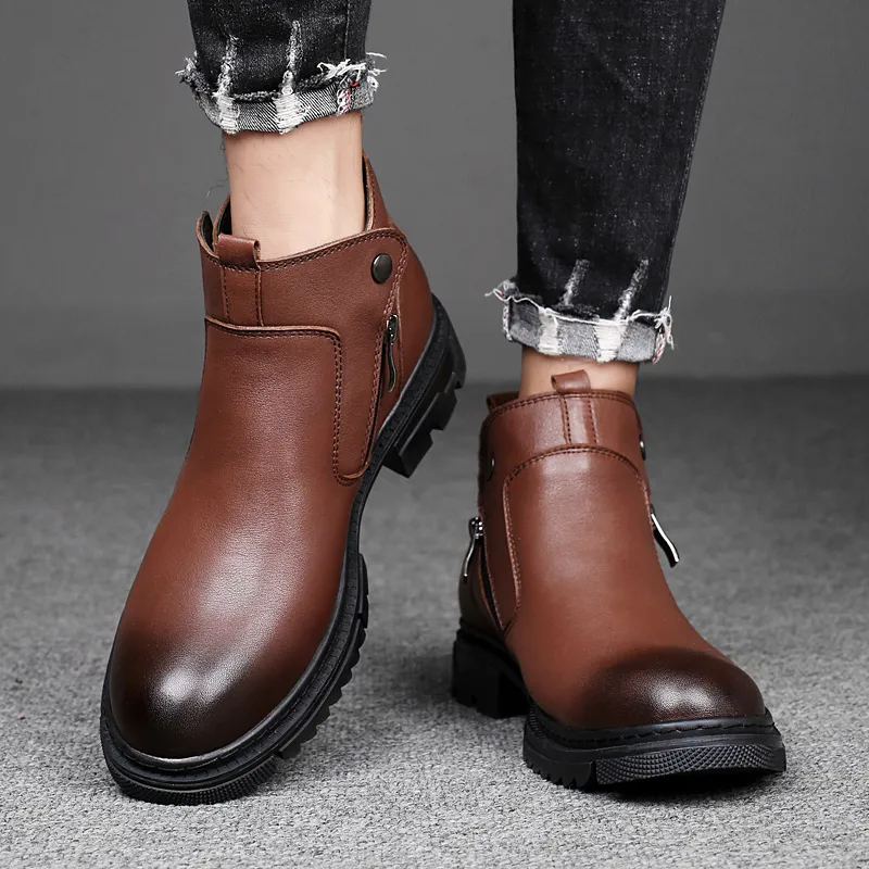 Bull Thunder Ankle Boots Platform Men's-11