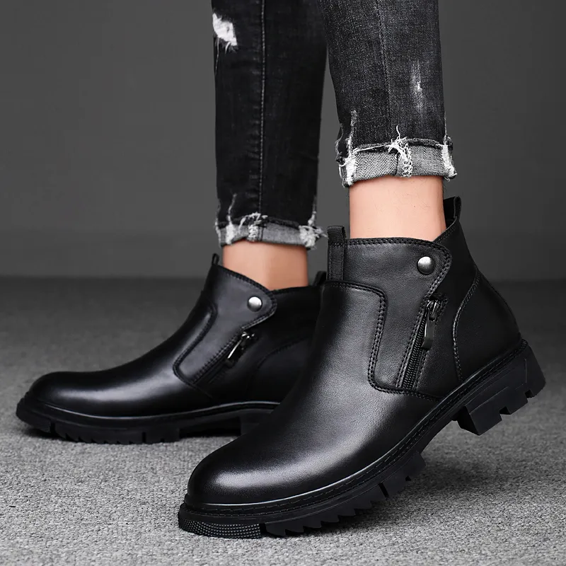 Bull Thunder Ankle Boots Platform Men's-3