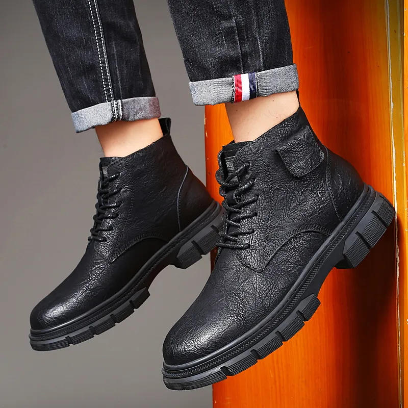 Bull Thunder Crew Martin Boot Men's-17